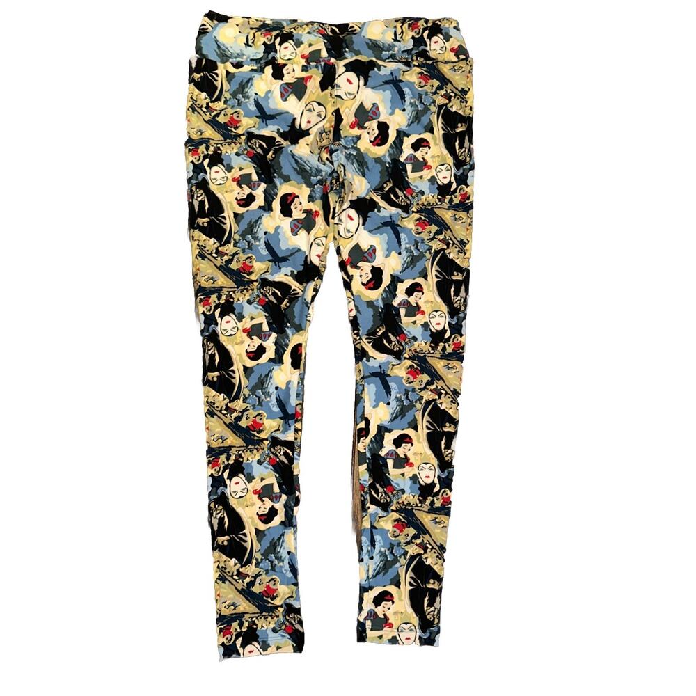 LuLaRoe Disney Villain Leggings Evil Queen, Snow White, Tall Curvy L/XL